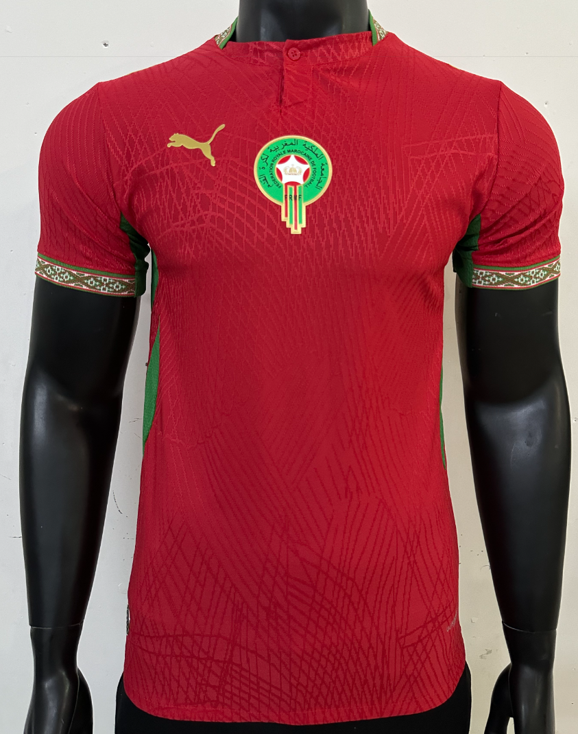 Morocco 2026 player-version jersey