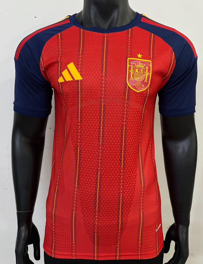 Spain 2026 player-version jersey